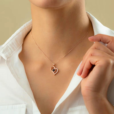 Our Secret™ – Personalized Heart Photo Necklace