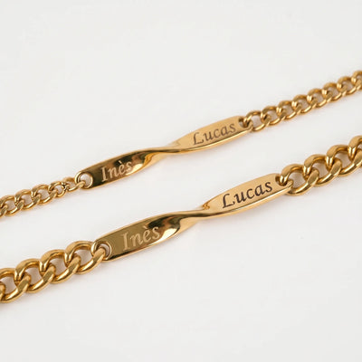 Infinite Love™ personalized bracelet set