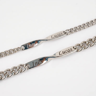 Infinite Love™ personalized bracelet set