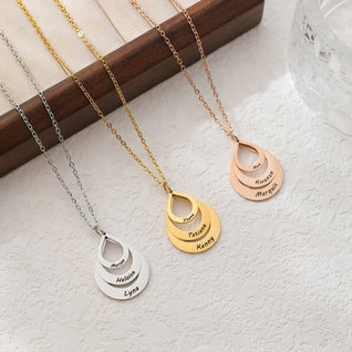 Eternal Drops™ – Personalized Teardrop Necklace