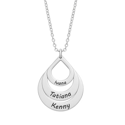 Eternal Drops™ – Personalized Teardrop Necklace