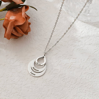 Eternal Drops™ – Personalized Teardrop Necklace