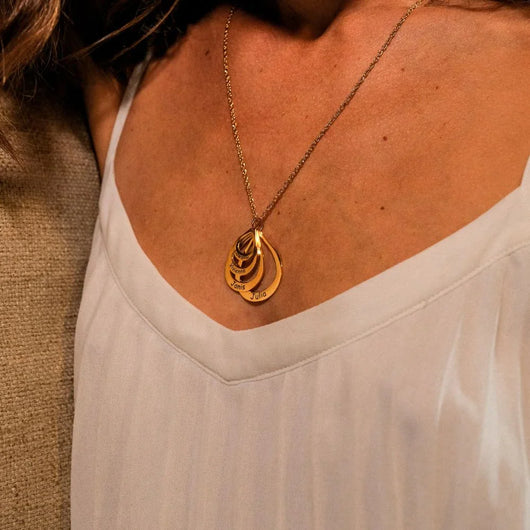 Eternal Drops™ – Personalized Teardrop Necklace