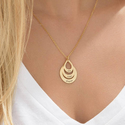 Eternal Drops™ – Personalized Teardrop Necklace
