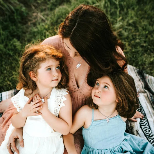 Pieces of Us™ – Personalized Family Puzzle Necklace Set