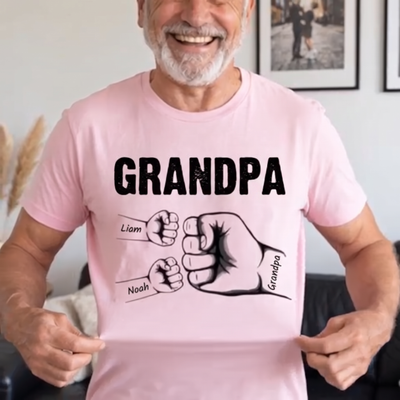 grandpa and us