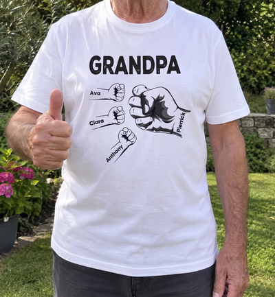 grandpa and us