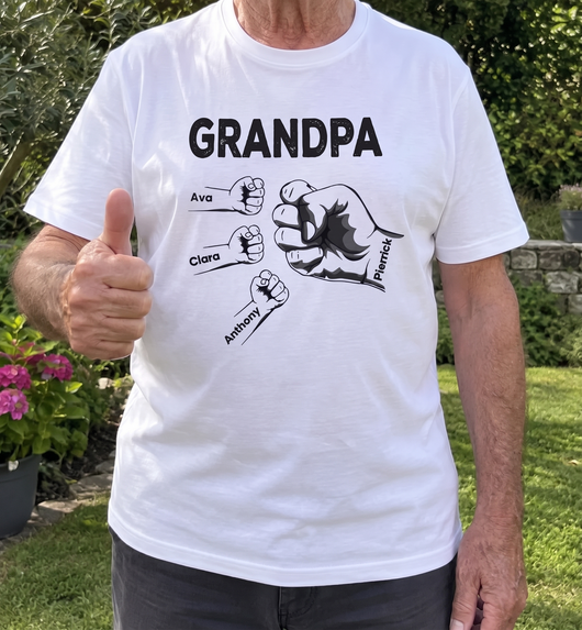 grandpa and us