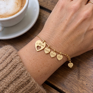 My Whole World™ - Personalized Heart Name Bracelet