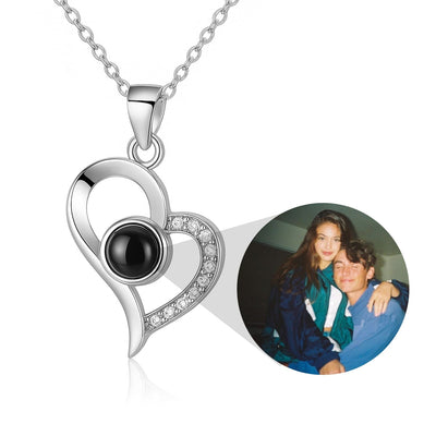 Our Secret™ – Personalized Heart Photo Necklace