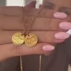 Eternal Link™ personalized name and date necklace